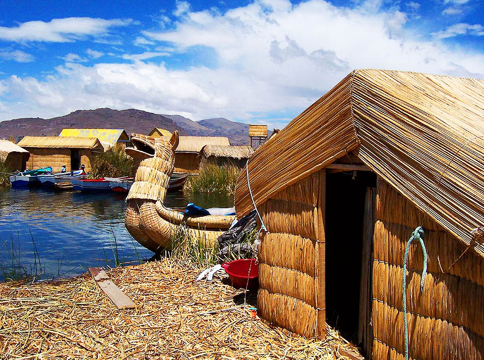 Îles flottantes des Uros, Lac Titicaca