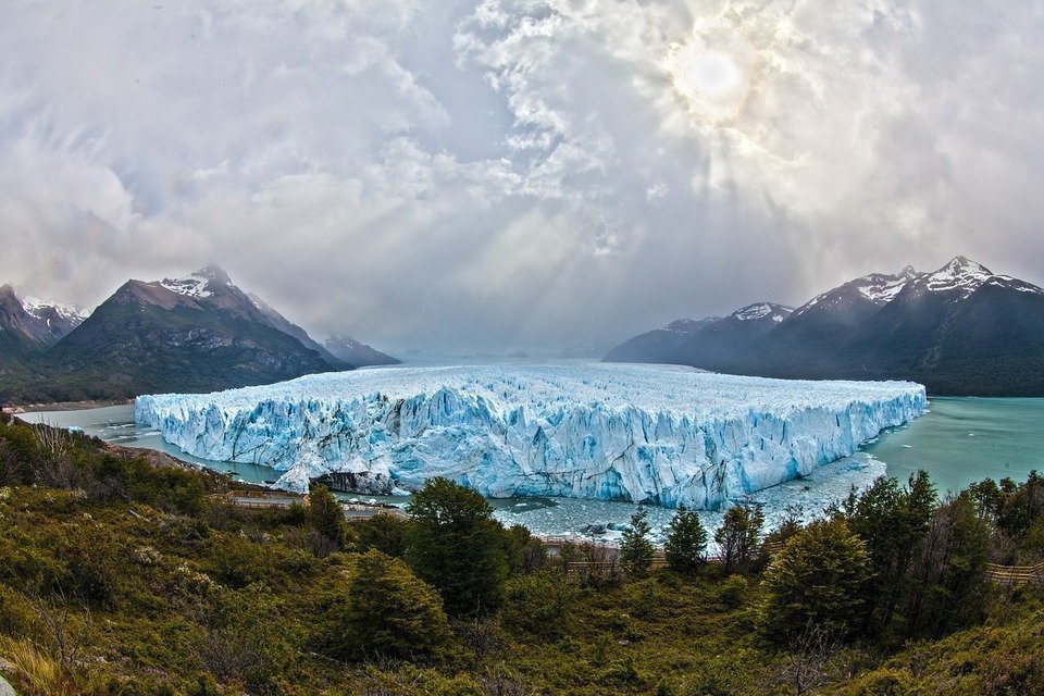 Glacier Perito Moreno en Argentine