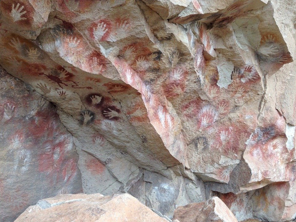 La Cueva de las Manos (Grotte des Mains) en Argentine