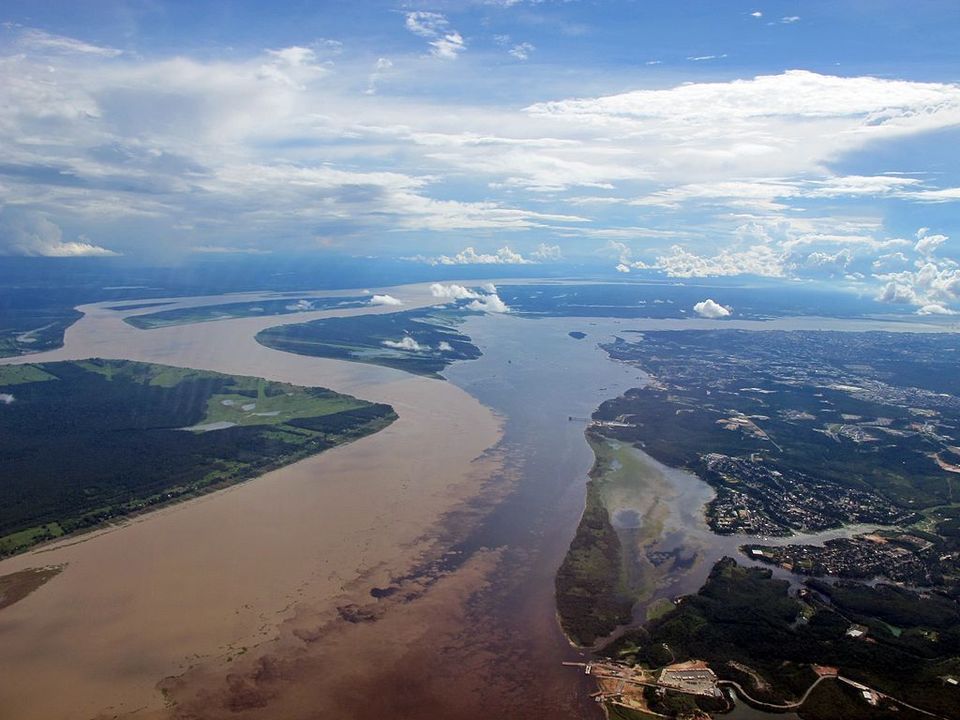 Rencontre des eaux (Enconto das Aguas) à Manaus