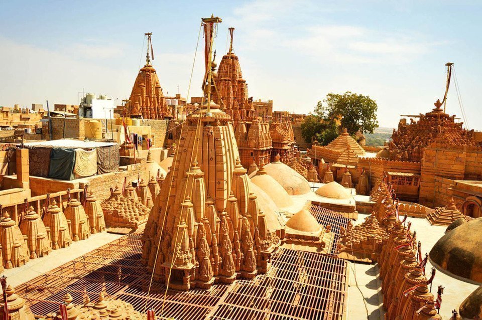 Temples jaïns à Jaisalmer, Inde