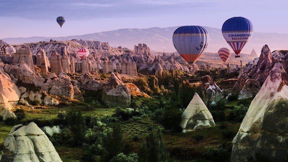 Vol en montgolfière en Cappadoce, Turquie