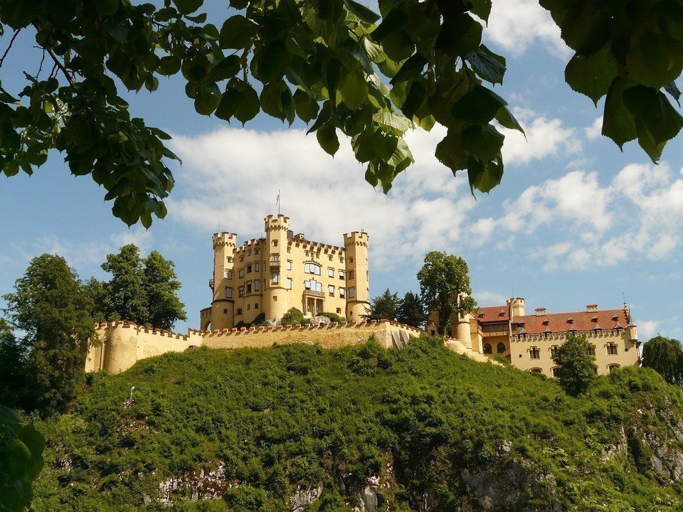 Château de Hohenschwangau en Bavière