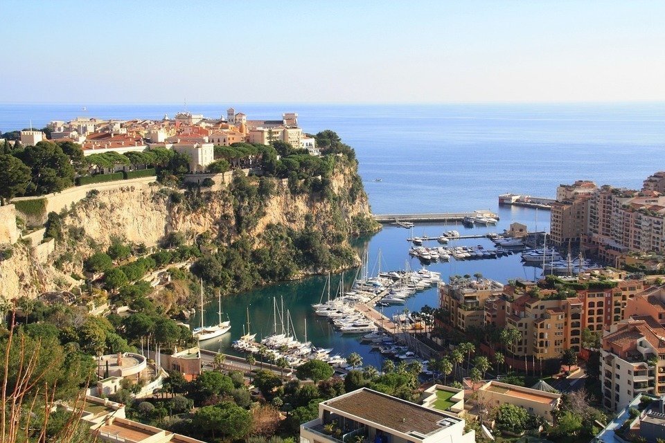 Paysage de Monaco, France