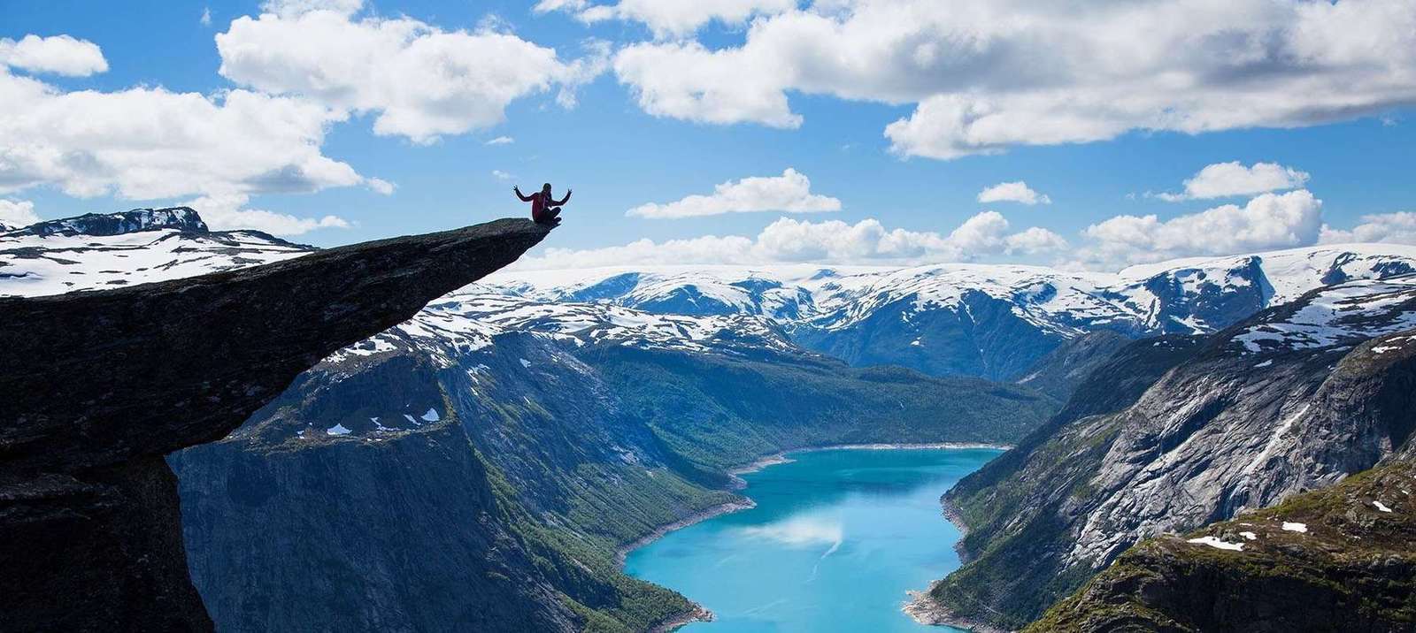 Randonnée Trolltunga, falaise au-dessus du fjord en Norvège :: Conseils et guide
