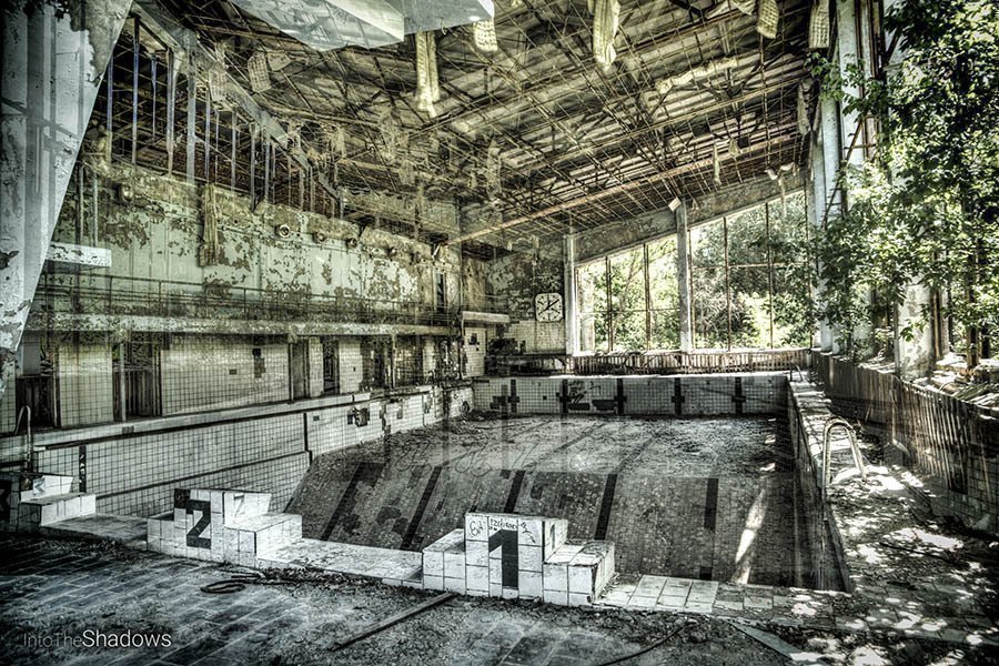 Piscine à Pripyat, Tchernobyl