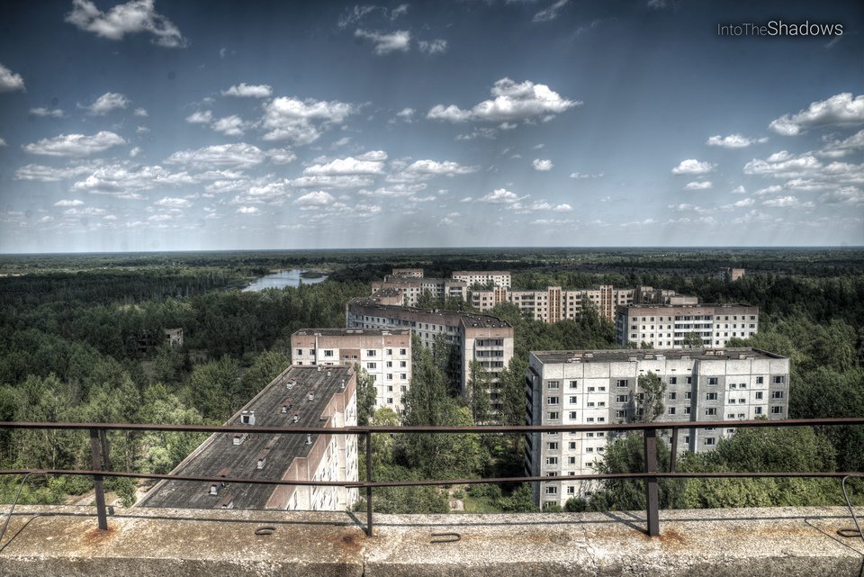 Gratte-ciel à Pripyat, Tchernobyl