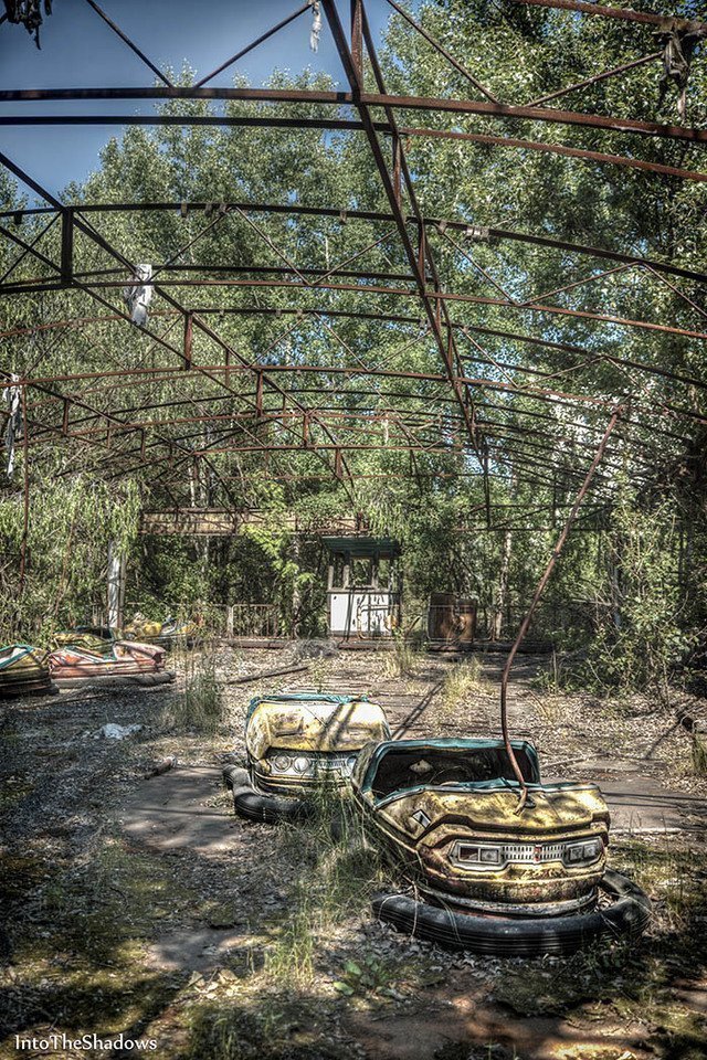 Parc d'attractions à Pripyat