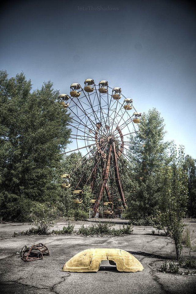 Roue des ferries de Pripyat, Tchernobyl