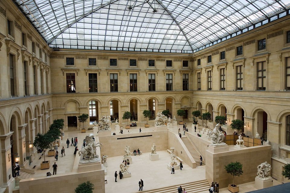 Musée du Louvre, Paris : Intérieur