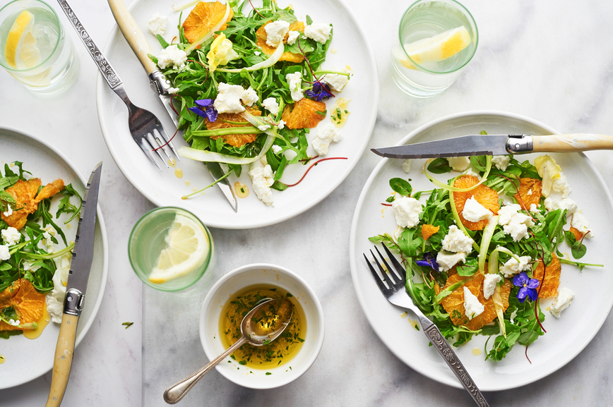 La salade de roquette et de choucroute est un excellent repas stimulant pour les intestins |  Bien + Bien