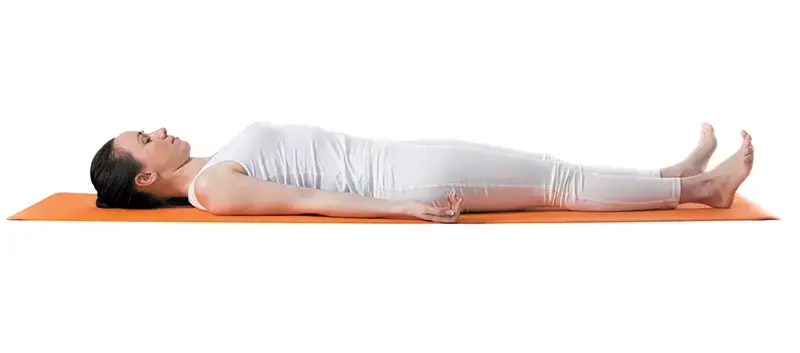 position Savasana