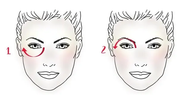 methode-application-soin-contour-yeux-maison